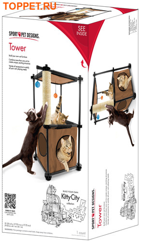 Kitty City      :  . "Tower": 79*45*45,  (sp0301) (,  1)