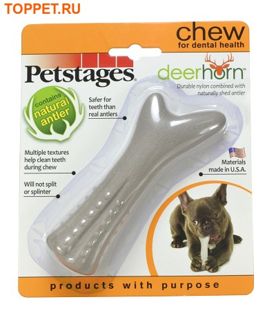 Petstages    Deerhorn,   .!! (,  1)