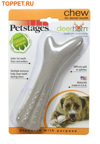 Petstages    Deerhorn,   .!! (,  2)