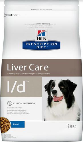 HILL'S PD Canine l/d Для собак, лечение заболеваний печени, сух. от 2кг (фото, вид 1)