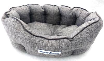 Бобровый дворик Лежак «СЛАДКИЙ СОН» Рогожка Овальный с бортиком с кантом (вид 3) Бобровый дворик Лежак «СЛАДКИЙ СОН» Рогожка Овальный с бортиком с кантом (фото, вид 3)