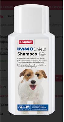 Beaphar IMMO Shield Shampoo шампунь от паразитов для собак 200 мл (фото, вид 1)