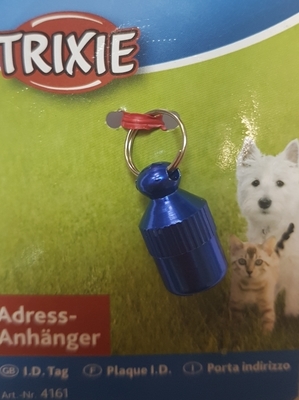 TRIXIE Медальон-адресник для собак и кошек цветной (фото, вид 1)