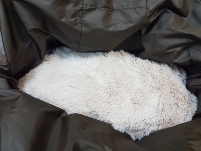 LifeDog Сумка для собак и кошек с мехом защитного цвета, размер 45х22х26см (фото, вид 2)