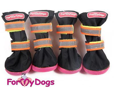 ForMyDogs Сапоги для средних собак из непромокаемой двухслойной ткани на резиновой подошве, размер №6 ForMyDogs Сапоги для средних собак из непромокаемой двухслойной ткани на резиновой подошве, размер №6