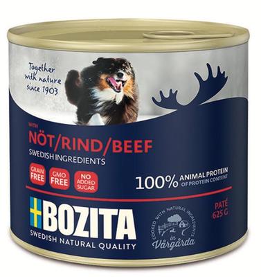 Bozita Консервы для собак мясной паштет с Говядиной 625г