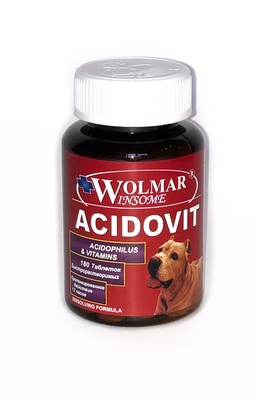 WOLMAR Winsome Ацидофильный комплекс с витаминами для собак