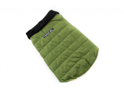 ZooAvtoritet Куртка для собак зеленая, размер XL, спина 36-40см (фото)