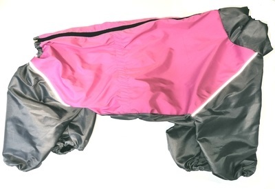 LifeDog Дождевик для больших пород собак, розовый/серый, размер 6XL, спина 65см LifeDog Дождевик для больших пород собак, розовый/серый, размер 6XL, спина 65см