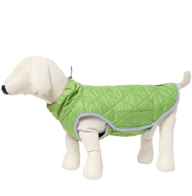 Osso Fashion Попона -жилет теплая для крупных собак салатовая, спина 60, 65, 70см (фото)