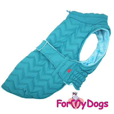 ForMyDogs Попона для собак породы вест хайленд уайт терьер, голубая, размер А0 (фото)