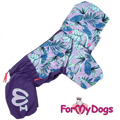 ForMyDogs Комбинезон для собак сиреневый, модель для девочек, размер 14, 22 ForMyDogs Комбинезон для собак сиреневый, модель для девочек, размер 14, 22