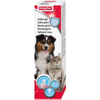 Beaphar Dog-A-Dent Gel Гель для чистки зубов и освежения дыхания для собак и кошек, 100г