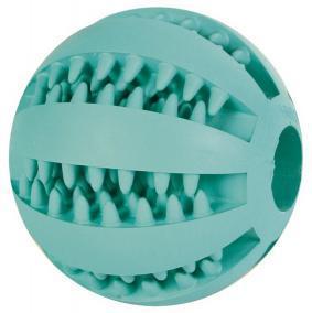TRIXIE Игрушка для собак Мяч для бейсбола DENTAfun резиновый, d 5см с мятным вкусом