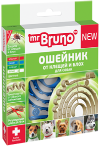 М.Бруно Ошейник репеллентный (щенки, ослабленные, беременные, кормящие) 75см М.Бруно Ошейник репеллентный (щенки, ослабленные, беременные, кормящие) 75см