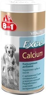 8 in 1 Excel Calcium Витамины для собак и щенков с кальцием, фосфором и витамином D
