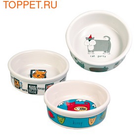 TRIXIE Миска керамическая 0,2л диаметр 11,0см TRIXIE Миска керамическая 0,2л диаметр 11,0см