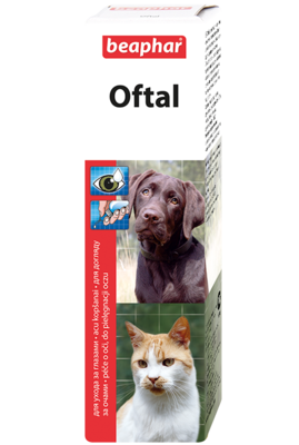 Beaphar Лосьон «Oftal Augenpflege» для ухода за глазами у кошек и собак (50 мл)