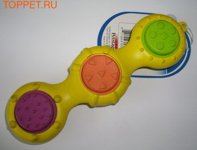 Petstages Игрушка для собак из натуральной резины 3 диска, 15см Petstages Игрушка для собак из натуральной резины 3 диска, 15см