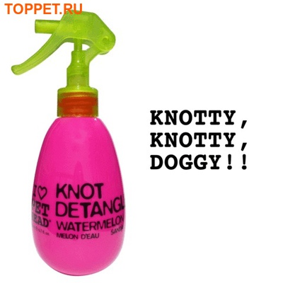 Pet Head KNOT DETANGLER Спрей Арбузный для распутывания колтунов Cобак, без сульфатов и парабенов, 177мл Pet Head KNOT DETANGLER Спрей Арбузный для распутывания колтунов Cобак, без сульфатов и парабенов, 177мл