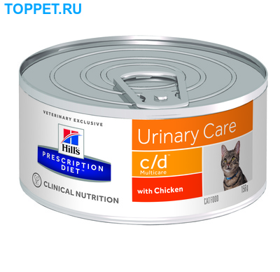 HILL'S  PD Feline c/d Multicare Minced with Chicken  , , , 156 ()