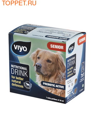 VIYO Reinforces Dog Adult пребиотический напиток для пожилых собак 7х30 мл