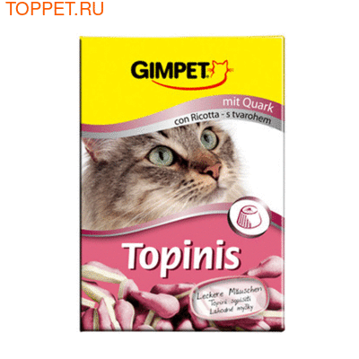 Gimpet Витамины для кошек Мышки с Творогом и Таурином