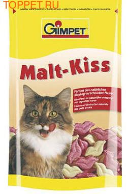 Gimpet Malt-Kiss Витамины для кошек для вывода шерсти из желудка 600шт