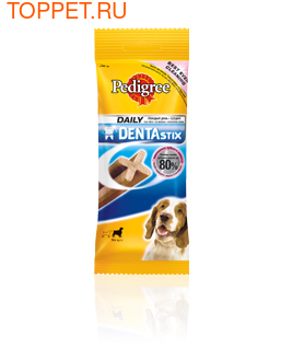 Педигри Пластинки &quot;Denta Stix&quot; для снятия зубного камня у средних и крупных собак 77г