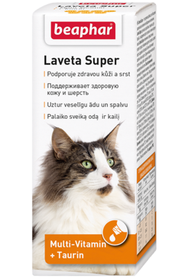 Beaphar Laveta Super Витамины для кошек 50мл