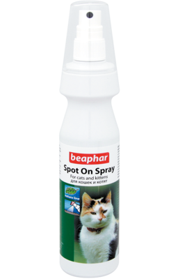 Beaphar Spot On Spray Спрей для кошек от блох и клещей 150мл Beaphar Spot On Spray Спрей для кошек от блох и клещей 150мл
