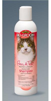 Bio-Groom Flea&amp;Tick shampoo 236ml Шампунь от блох, клещей и вшей для кошек и котят