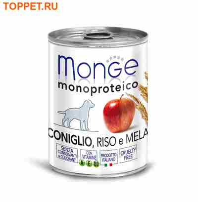 MONGE Dog Monoproteico Fruits         400 