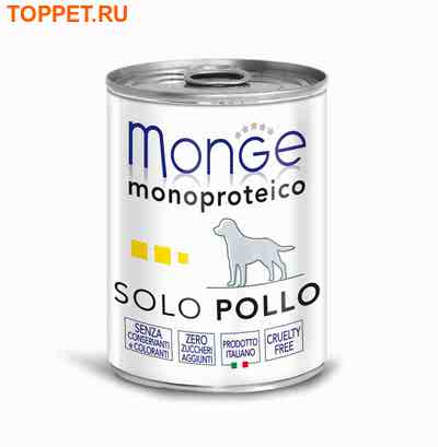 MONGE Dog Monoproteico Solo       400 