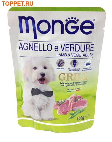 MONGE Dog Grill Pouch       100 