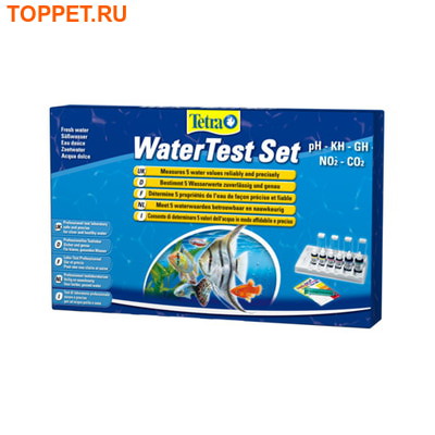 Tetra WaterTest   (pH,GH,KH,NO2,CO2)