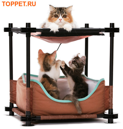 Kitty City   :   "Cozy Bed": 44*45*45 (pl0311) ()