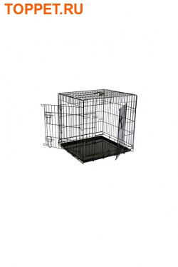 Papillon    2 , 61*54*58 ,  (Wire cage black 2 doors)151261