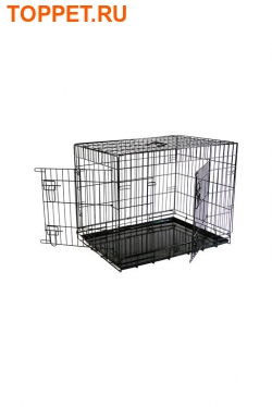 Papillon    2  87*58*67 ,  (Wire cage black 2 doors) 151287