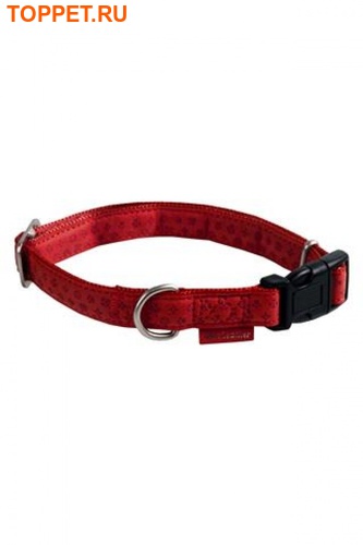 Papillon ,  ,  (Adjustable collar, Mac Leather, colour red)