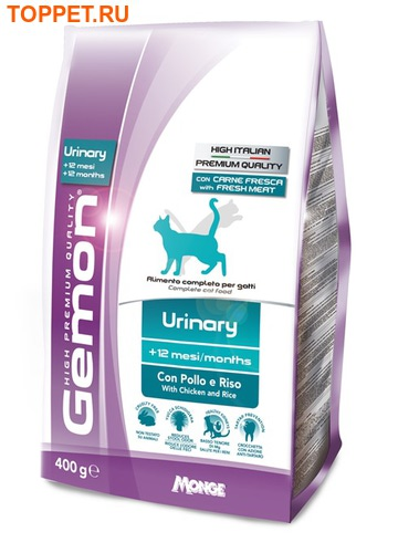 MONGE Gemon Cat Urinary             400 