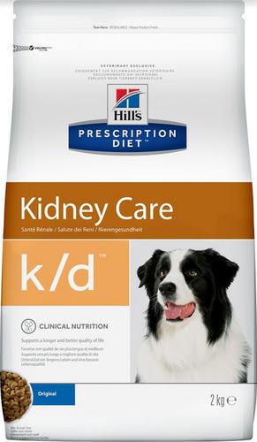 HILL'S PD Canine k/d Для собак, лечение заболеваний почек, сух. от 2кг (фото)