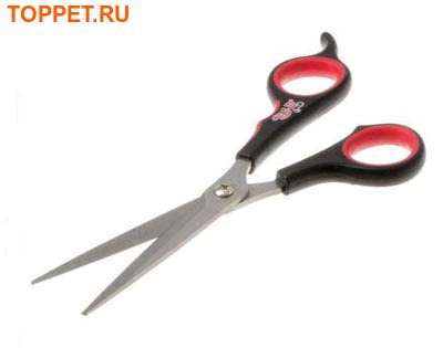 Hello Pet Ножницы 18см(7"), для стрижки, полотно 6,5см, смещенные кольца Hello Pet Ножницы 18см(7"), для стрижки, полотно 6,5см, смещенные кольца
