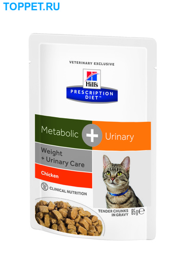HILL'S     Metabolic+Urinary    +  85  12
