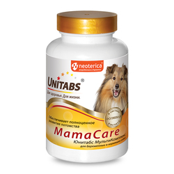 Unitabs MamaCare с B9 Витамины для беременных собак 100таб