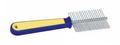 Триол Расческа двухсторонняя, сине-желтая ручка, 195х55х16мм