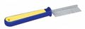 Триол Расческа со средним зубом, сине-желтая ручка, 195х30х20мм