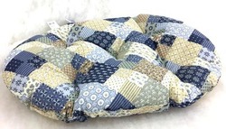 Бобровый дворик Лежак-подушка для собак и кошек, расцветка "Пэчворк"