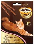 МНЯМС Деликатес лакомые палочки 9 см для кошек с форелью 3х4 г