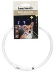 Beeztees Ошейник для собак силиконовый светящийся с USB 70см*10мм
